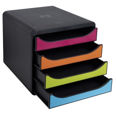 Exacompta Schubladenbox BIG-BOX Iderama® mehrfarbig Produktbild