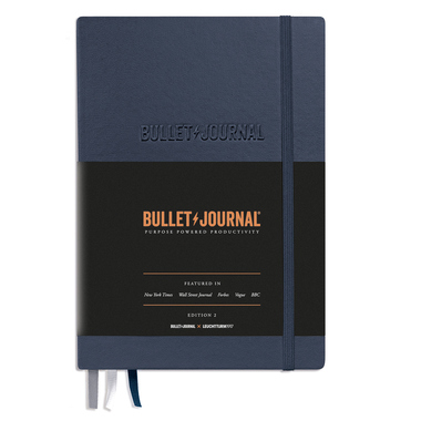 LEUCHTTURM Notizbuch Bullet Journal Edition 2 Hardcover blue Produktbild