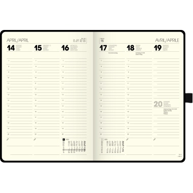 BRUNNEN Buchkalender Kompagnon 2024 Produktbild pa_produktabbildung_2 L