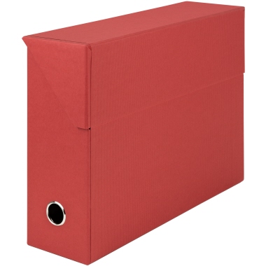 SOHO Archivbox exklusiv rot Produktbild
