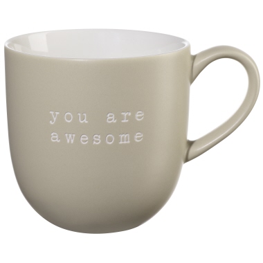 ASA SELECTION Tasse hey! you are awesome Produktbild