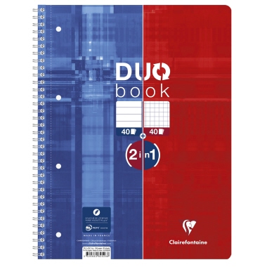 Clairefontaine Collegeblock Duobook Produktbild pa_produktabbildung_1 L