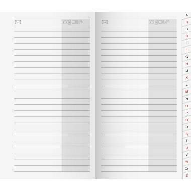 BRUNNEN Einlage Kalender Adresse Produktbild