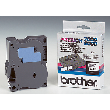 Brother Schriftbandkassette P-touch TX-241 18 mm x 15 m (B x L) Produktbild pa_produktabbildung_1 L