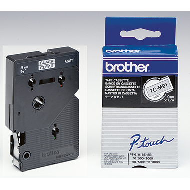 Brother Schriftbandkassette P-touch TC-M91 9 mm x 7,7 m (B x L) Produktbild pa_produktabbildung_1 L