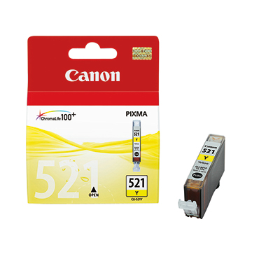 Canon Tintenpatrone CLI-521Y gelb Produktbild pa_produktabbildung_1 L