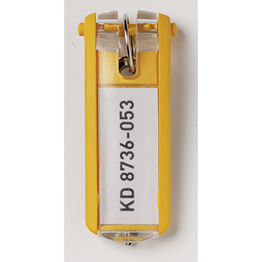 DURABLE Schlüsselanhänger KEY CLIP gelb Produktbild