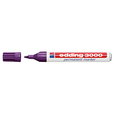 edding Permanentmarker 3000 violett Produktbild