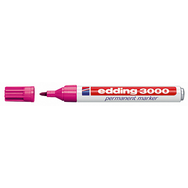 edding Permanentmarker 3000 pink Produktbild