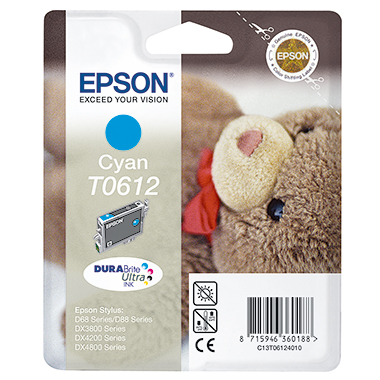 Epson Tintenpatrone T0612 cyan Produktbild pa_produktabbildung_1 L