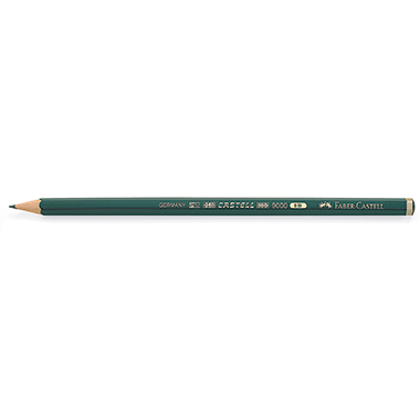 Faber-Castell Bleistift CASTELL® 9000 ohne Radierer 8B Produktbild pa_produktabbildung_1 L