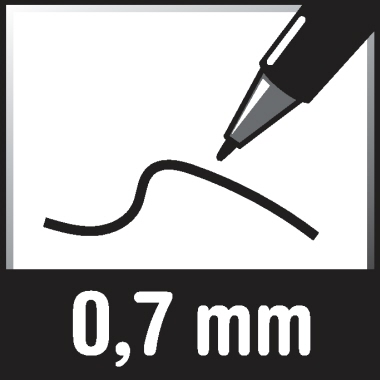 Schneider Kugelschreiber Slider Basic 0,7 mm nicht dokumentenecht grün Produktbild pi_pikto_1 pi