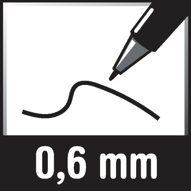 Soennecken Einwegkugelschreiber Nr. 1 schwarz Produktbild pi_pikto_1 pi