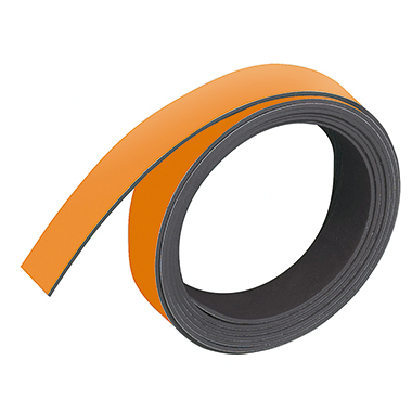 FRANKEN Magnetband 10 mm x 1 m (B x L) orange Produktbild