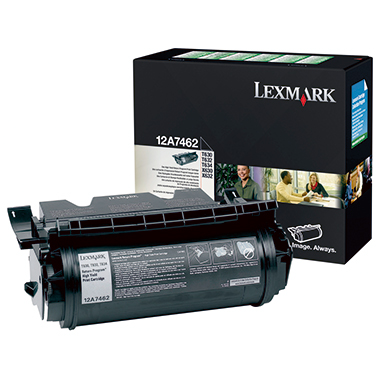 Lexmark Toner 12A7462 schwarz Produktbild pa_produktabbildung_1 L