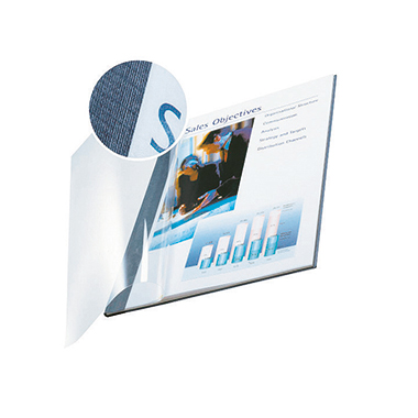 Leitz Buchbindemappe impressBIND 35 Bl. (80 g/m²) blau Produktbild