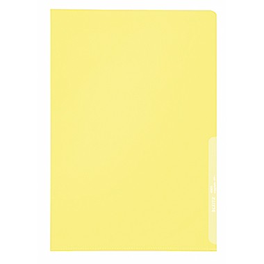 Leitz Sichthülle Standard DIN A4 gelb Produktbild