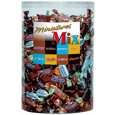 MARS® Schokolade Miniatures Mix Produktbild