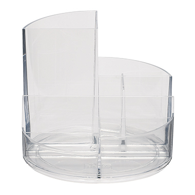 MAUL Stifteköcher MAULrundbox glasklar Produktbild