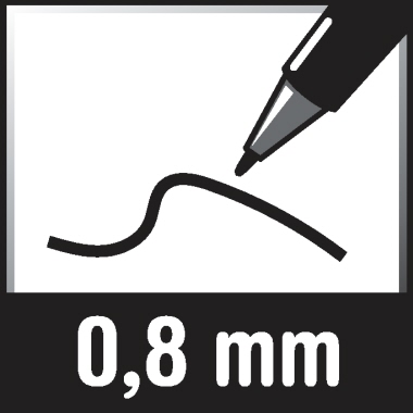 Pentel Fineliner Sign Pen S520 rot Produktbild pi_pikto_3 pi