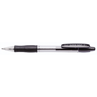 PILOT Kugelschreiber Super Grip schwarz Produktbild