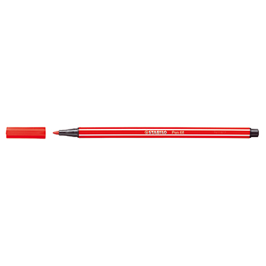 STABILO® Fasermaler Pen 68 karminrot Produktbild
