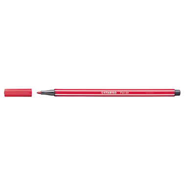 STABILO® Fasermaler Pen 68 dunkelrot Produktbild