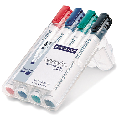 STAEDTLER® Whiteboardmarker Lumocolor® 351 B 4 St./Pack.