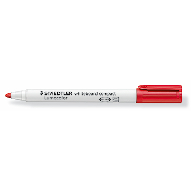 STAEDTLER® Whiteboardmarker Lumocolor® compact 341 rot Produktbild