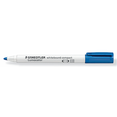STAEDTLER® Whiteboardmarker Lumocolor® compact 341 blau Produktbild