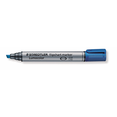 STAEDTLER® Flipchartmarker Lumocolor® 356 2-5 mm blau Produktbild