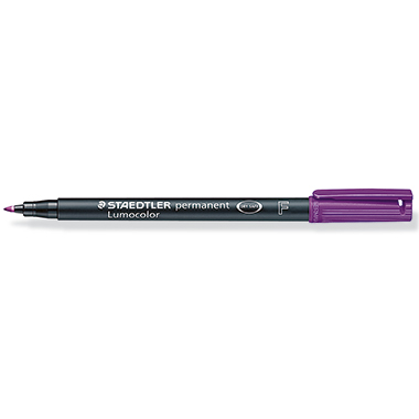 STAEDTLER® Folienstift Lumocolor® permanent 318 nicht lichtbeständig violett Produktbild