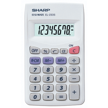 Sharp Taschenrechner EL-233S Produktbild