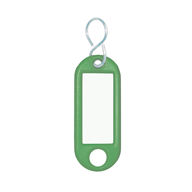 WEDO® Schlüsselanhänger 100 St./Pack. grün Produktbild