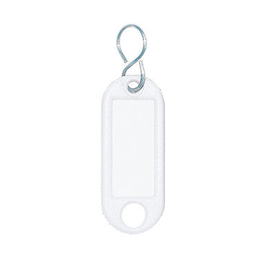 WEDO® Schlüsselanhänger 100 St./Pack. weiß Produktbild