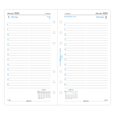 FILOFAX Einlage Kalender Personal 2024 Produktbild pa_produktabbildung_2 L