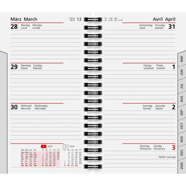rido/idé Einlage Kalender 2024 Produktbild pa_produktabbildung_1 L