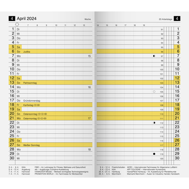 rido/idé Einlage Kalender M-Planer 2024 Produktbild