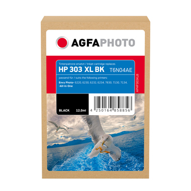 AgfaPhoto Tintenpatrone HP Toner schwarz - Tinte prelle & 303XL | Onlineshop