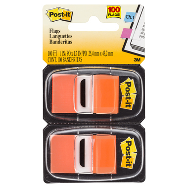 Post-it® Haftstreifen Index Standard orange Produktbild