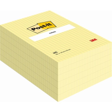 Post-it® Haftnotiz XL-Notes kariert Produktbild pa_produktabbildung_1 L