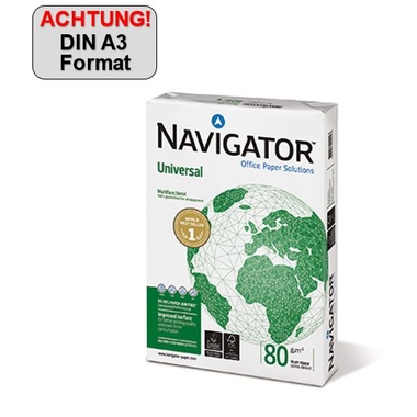 Navigator Multifunktionspapier Universal DIN A3 Produktbild pa_stellvertreter_1 L
