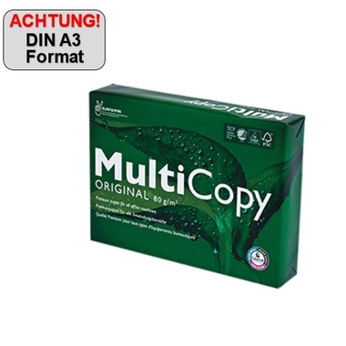 Multicopy Kopierpapier DIN A3 Produktbild