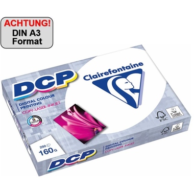 Clairefontaine Farblaserpapier DCP DIN A3 250 Bl./Pack. 160 g/m² Produktbild