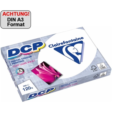 Clairefontaine Farblaserpapier DCP DIN A3 250 Bl./Pack. 120 g/m² Produktbild