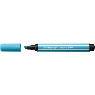 STABILO® Fasermaler Pen 68 MAX azurblau Produktbild