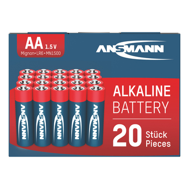 ANSMANN Batterie AA/Mignon 20 St./Pack. Produktbild