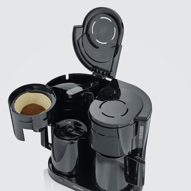 SEVERIN Kaffeemaschine Duo schwarz Produktbild pa_ohnedeko_1 L