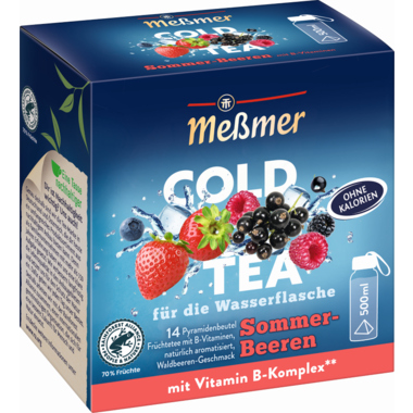 Meßmer Tee Cold Sommer-Beeren Produktbild