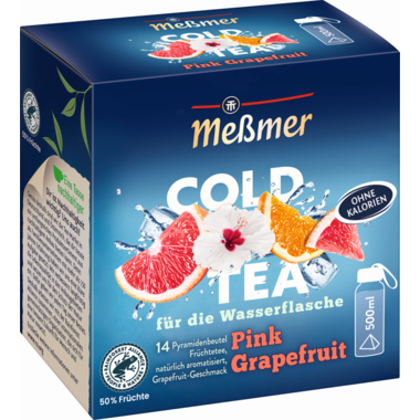 Meßmer Tee Cold Pink Grapefruit Produktbild